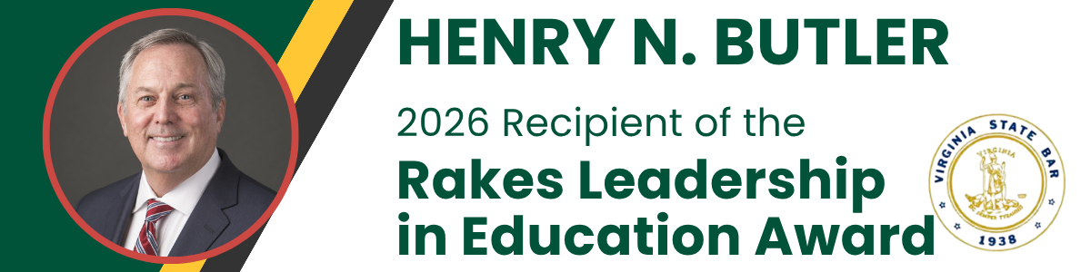 Henry Butler Receives the 2026 Rake Award